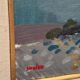 Original Mid Century Swedish Oil On Canvas – “Bua” By Gösta Stawåsen