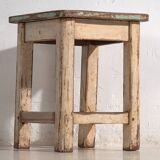 Antique low side tables (circa 1920). 2-piece set