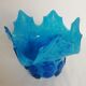 Blue Murano glass centerpiece 1980