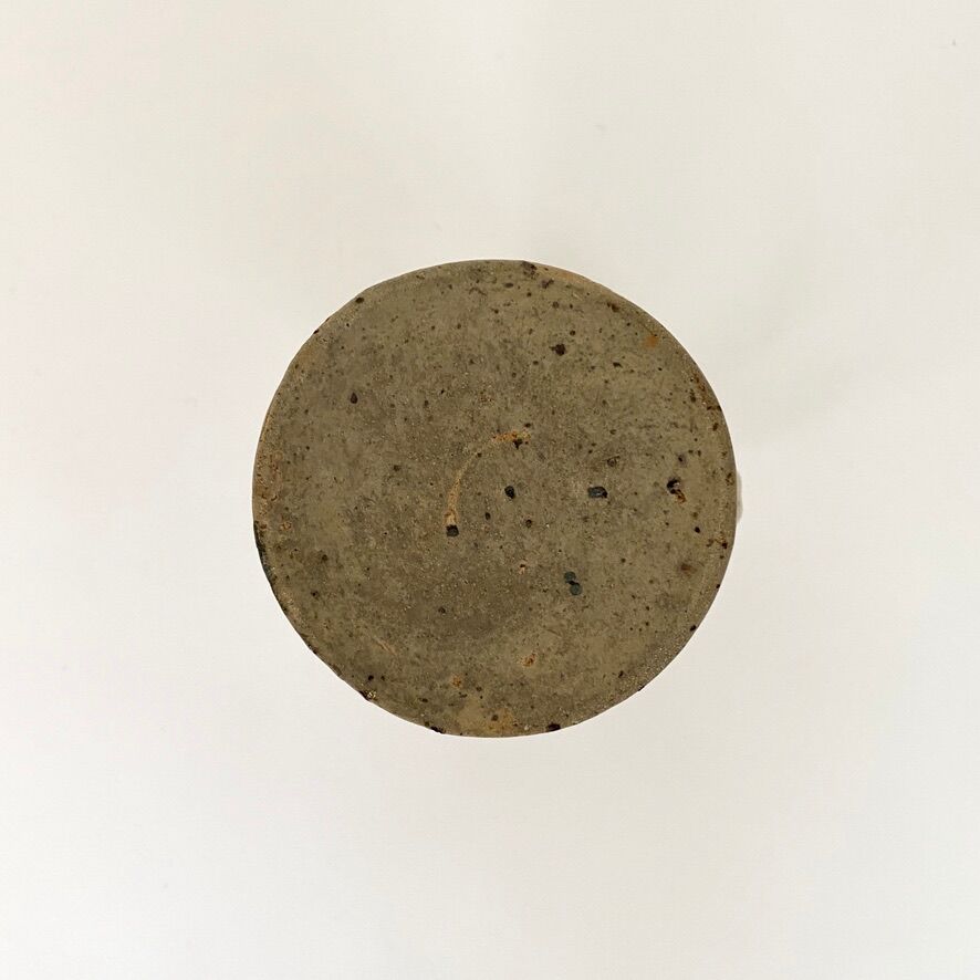 Bougeoir grès vintage