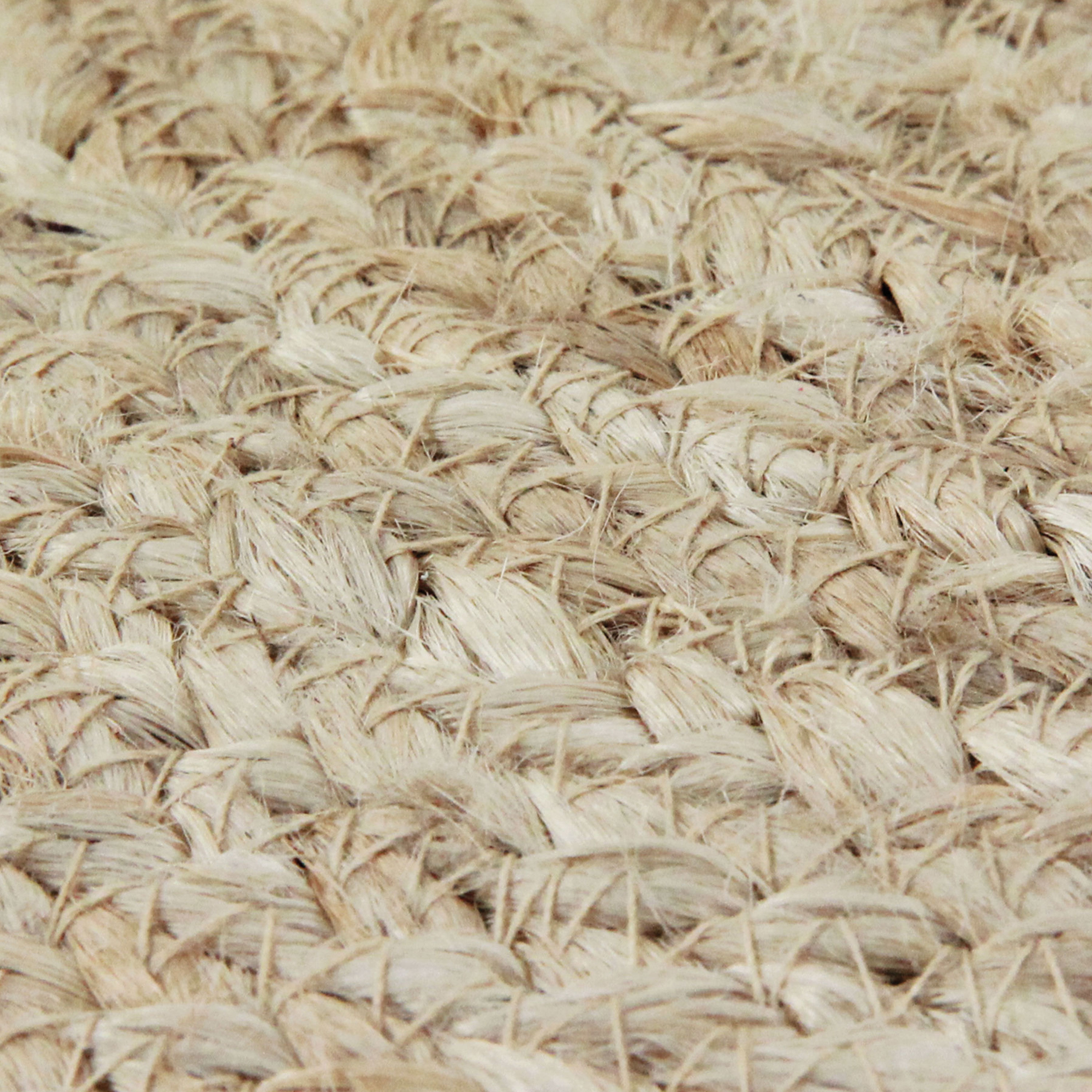 Round jute rug 160 cm