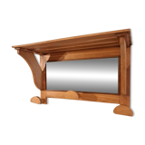 Vintage 1950s wall coat rack