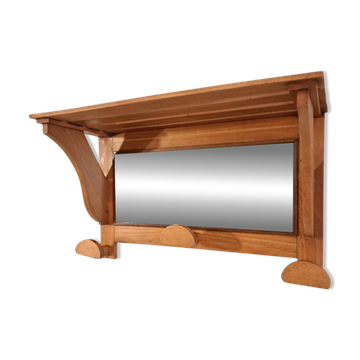 Vintage 1950s wall coat rack