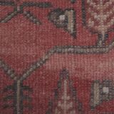 1970s Distressed Tree of Life Pattern Turkish Karapinar Rug 2'6'' x 6'7''