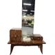 Vintage art deco wardrobe / dressing table with mirror