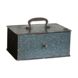 Blue metal case