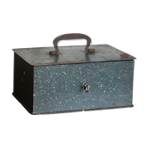 Blue metal case