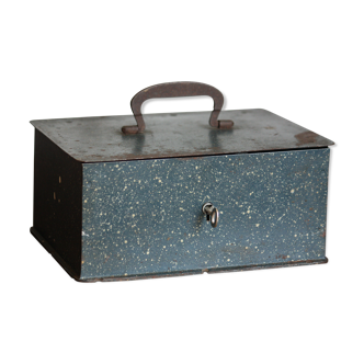 Blue metal case