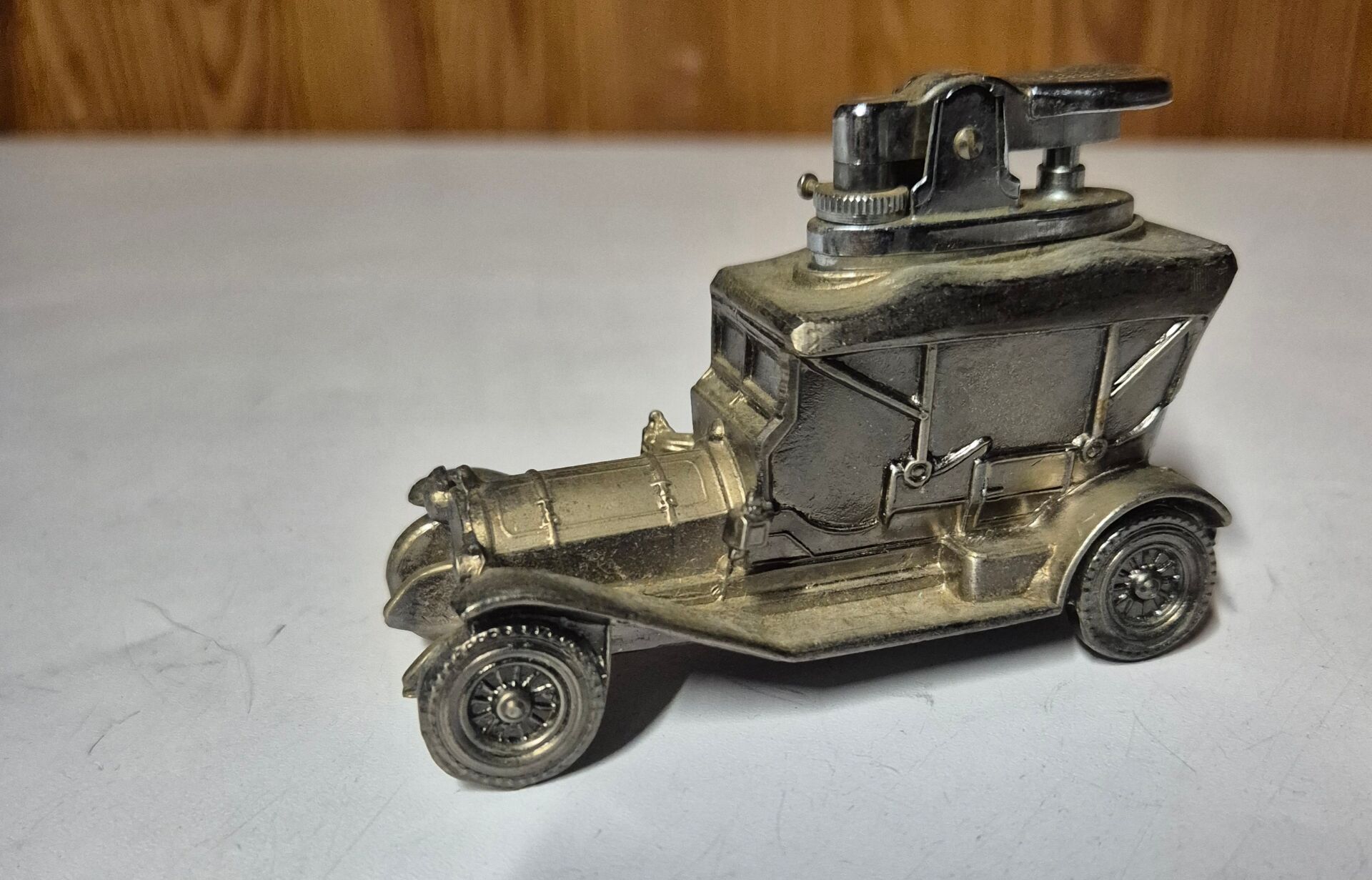 vintage metal briquette table thomas flyabout 1909 old car