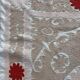 Vintage hand-embroidered tablecloth 143x146 cm