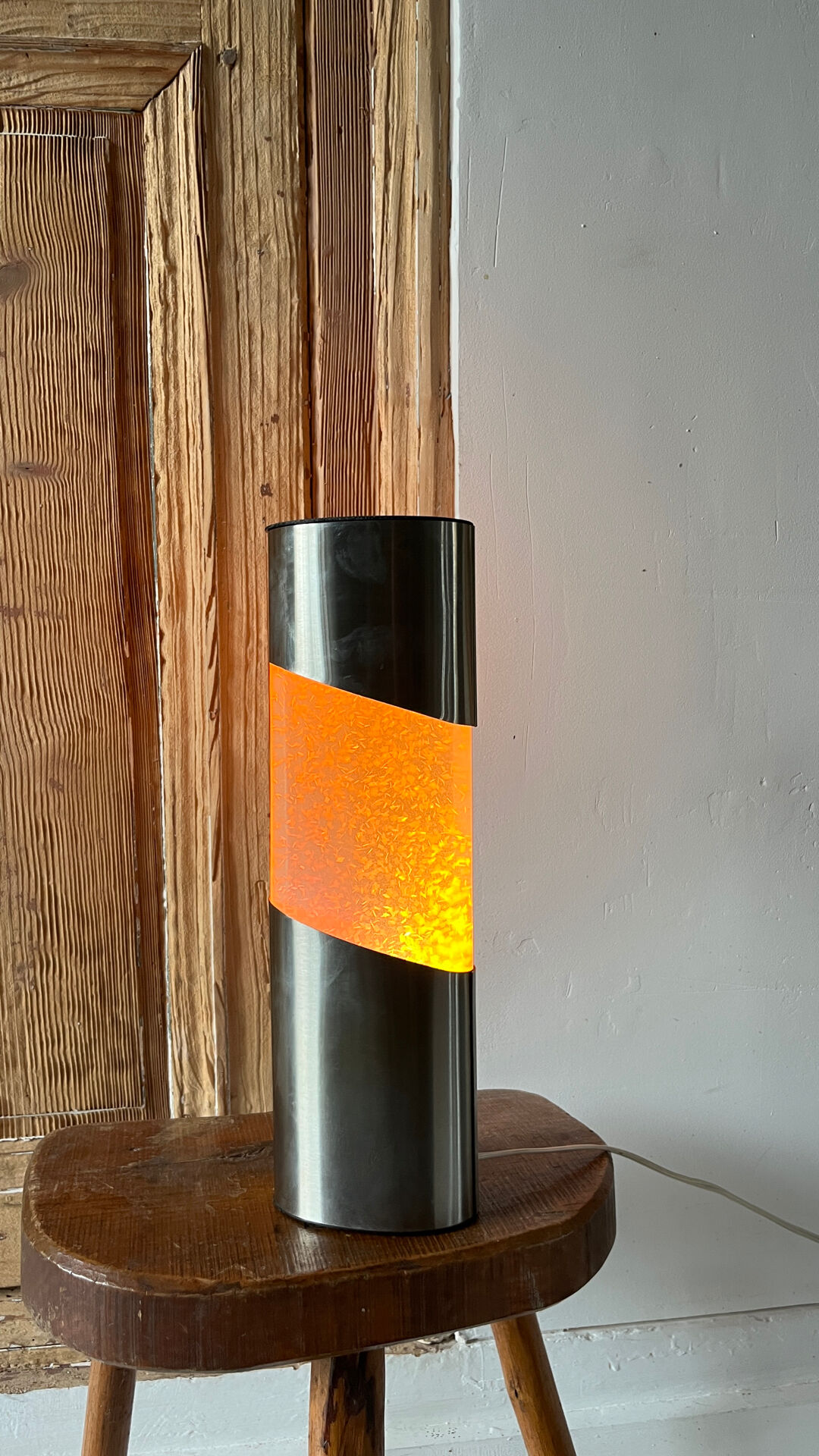 Lampe à paillette Space Âge