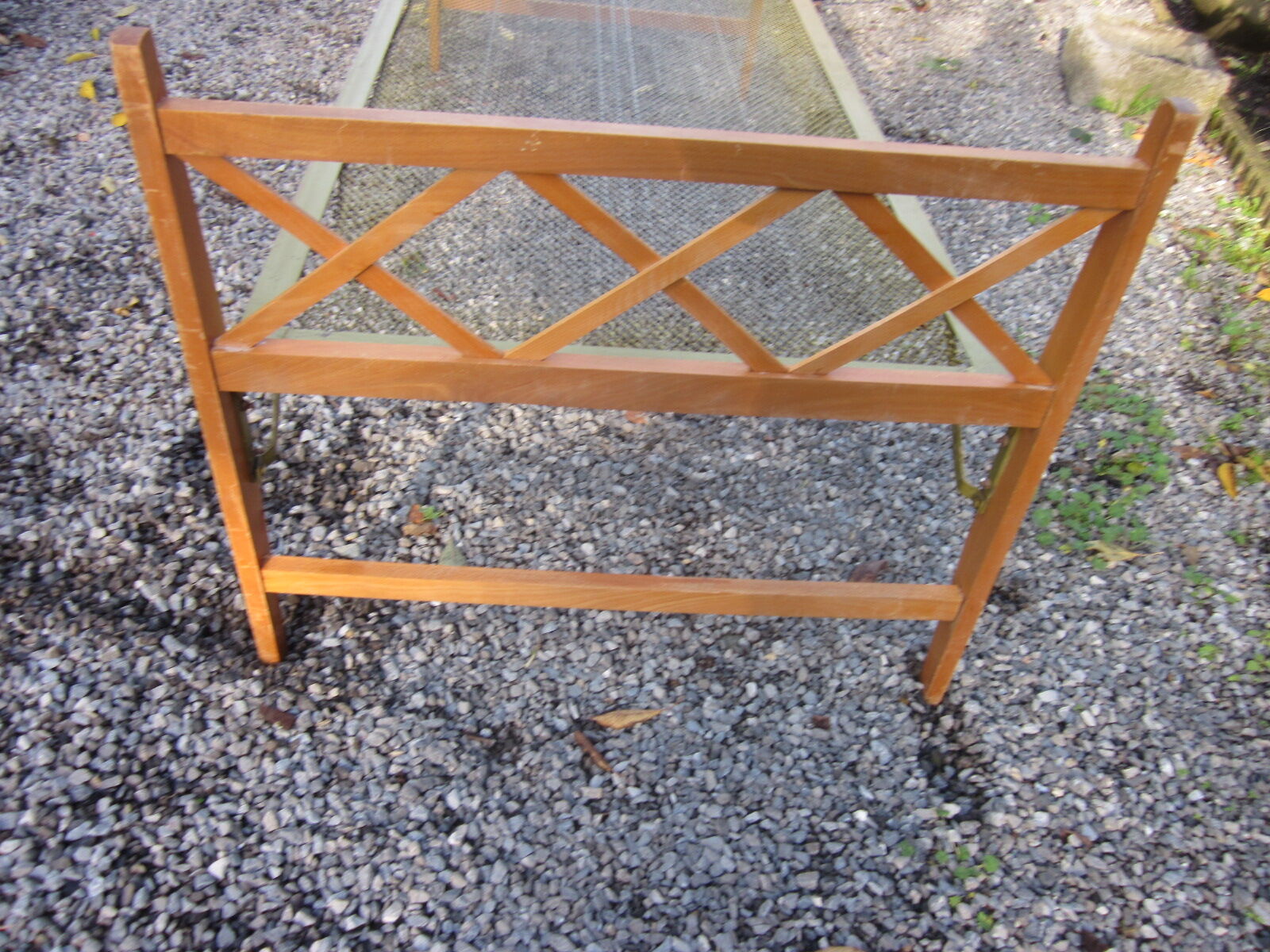 Vintage folding bed