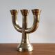 Brass candle holder