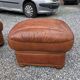 Pair of leather footrests from the 70s/80s.