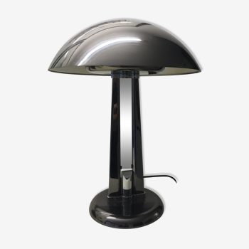 Rare Signed Italian vintage table lamp by Oscar Torlasco for Stilkronen. 1970s