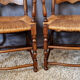 Paire de fauteuil de style provencale