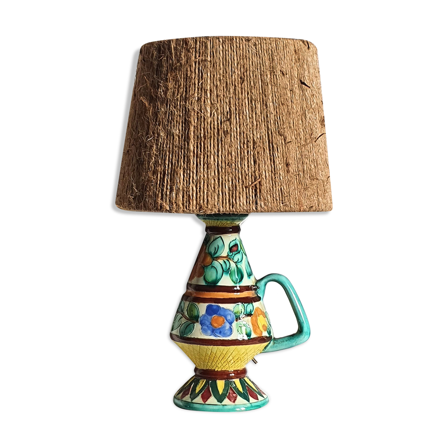 Ceramic lamp from Monaco 60s