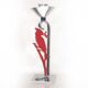 Kingfisher candlestick, 1940s