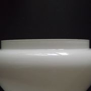 Set of 4 French Vintage White Opaline Glass Replacement Shade