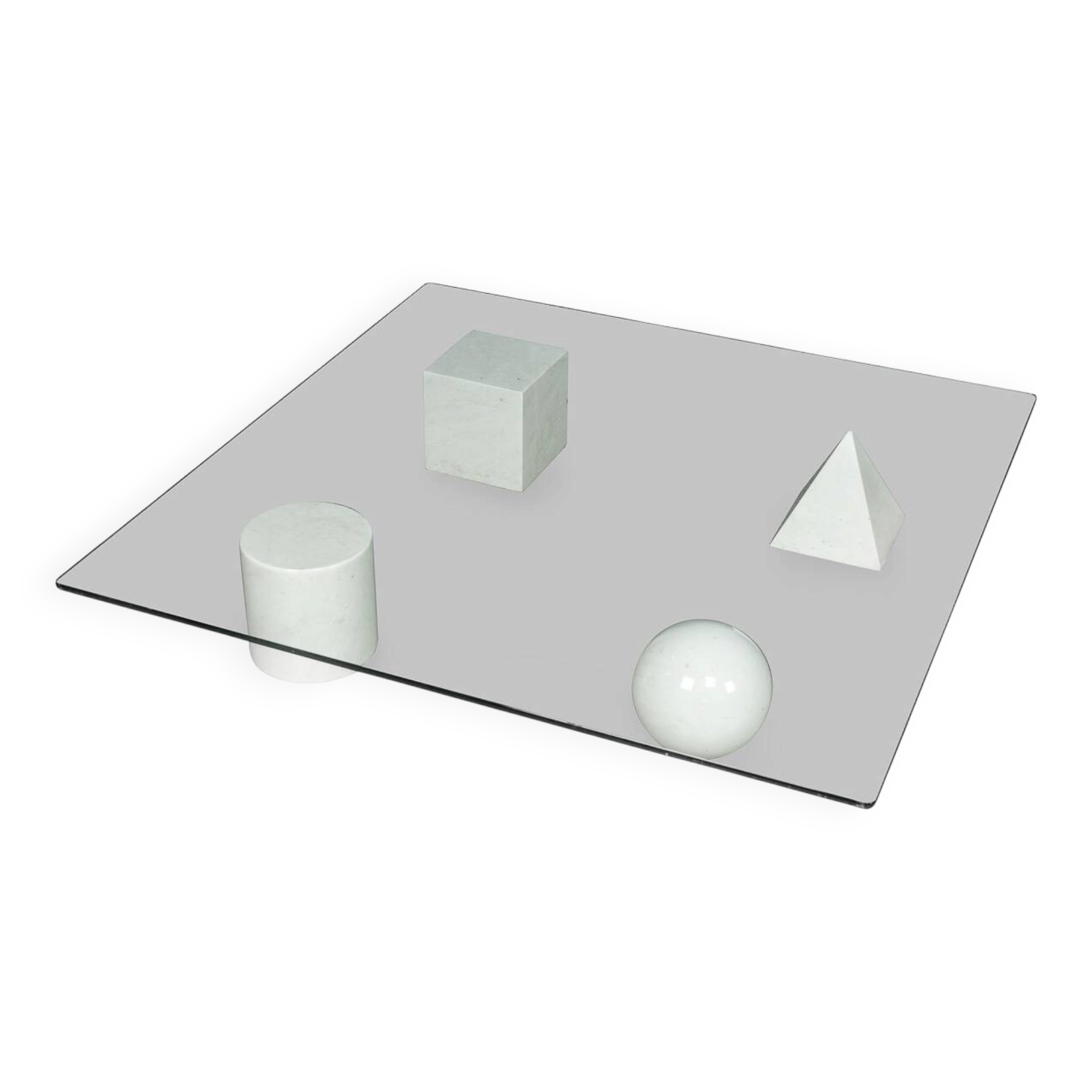 20thC 'METAFORA' COFFEE TABLE BY LELLA & MASSIMO VIGNELLI FOR CASIGLIANI