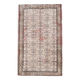 Tapis Vintage en laine classique à bordure marron rose, 5x9 nuances, 168x268Cm