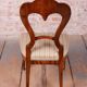 Biedermeier Chairs in Walnut, Austria, 1830s, Set of 4