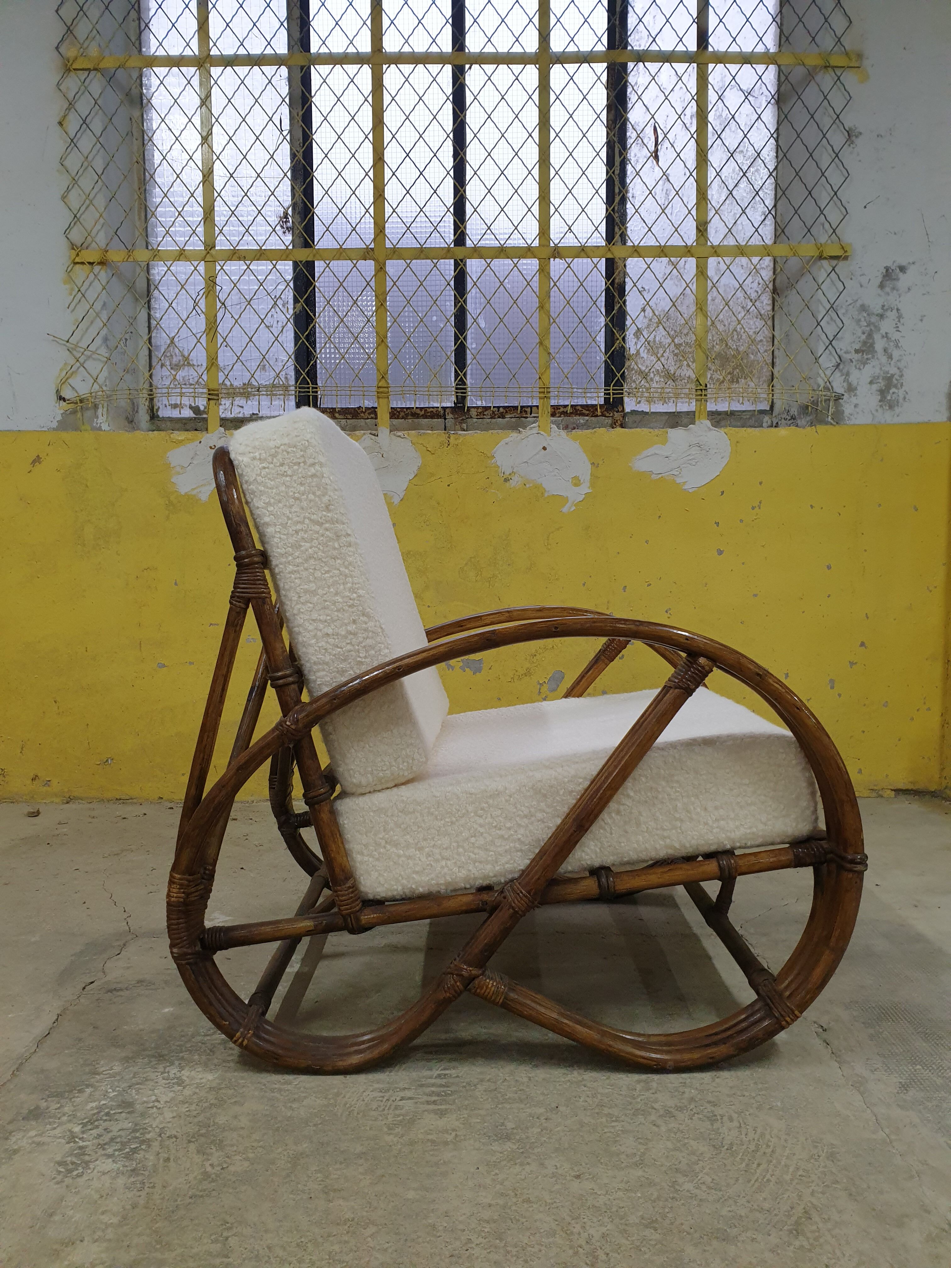Rattan chair 1960