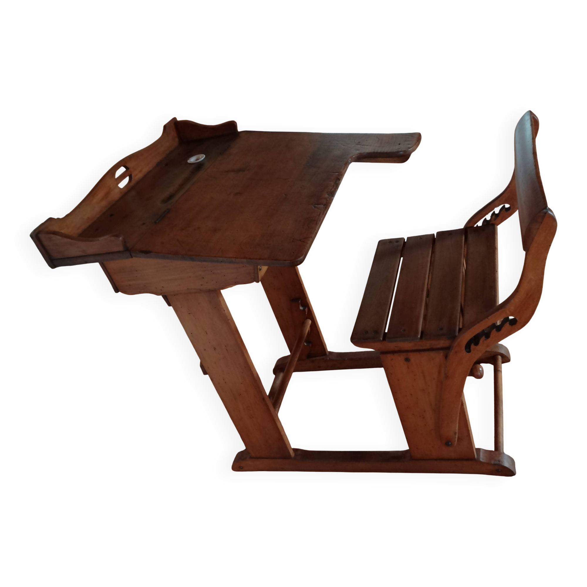 old school desk