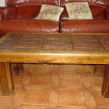 Table basse ancienne - années 1980