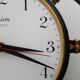 Horloge Vedette fer et laiton années 70