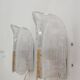 Pair of wall lights by Carl Fagerlund for Orrefors 1970s
