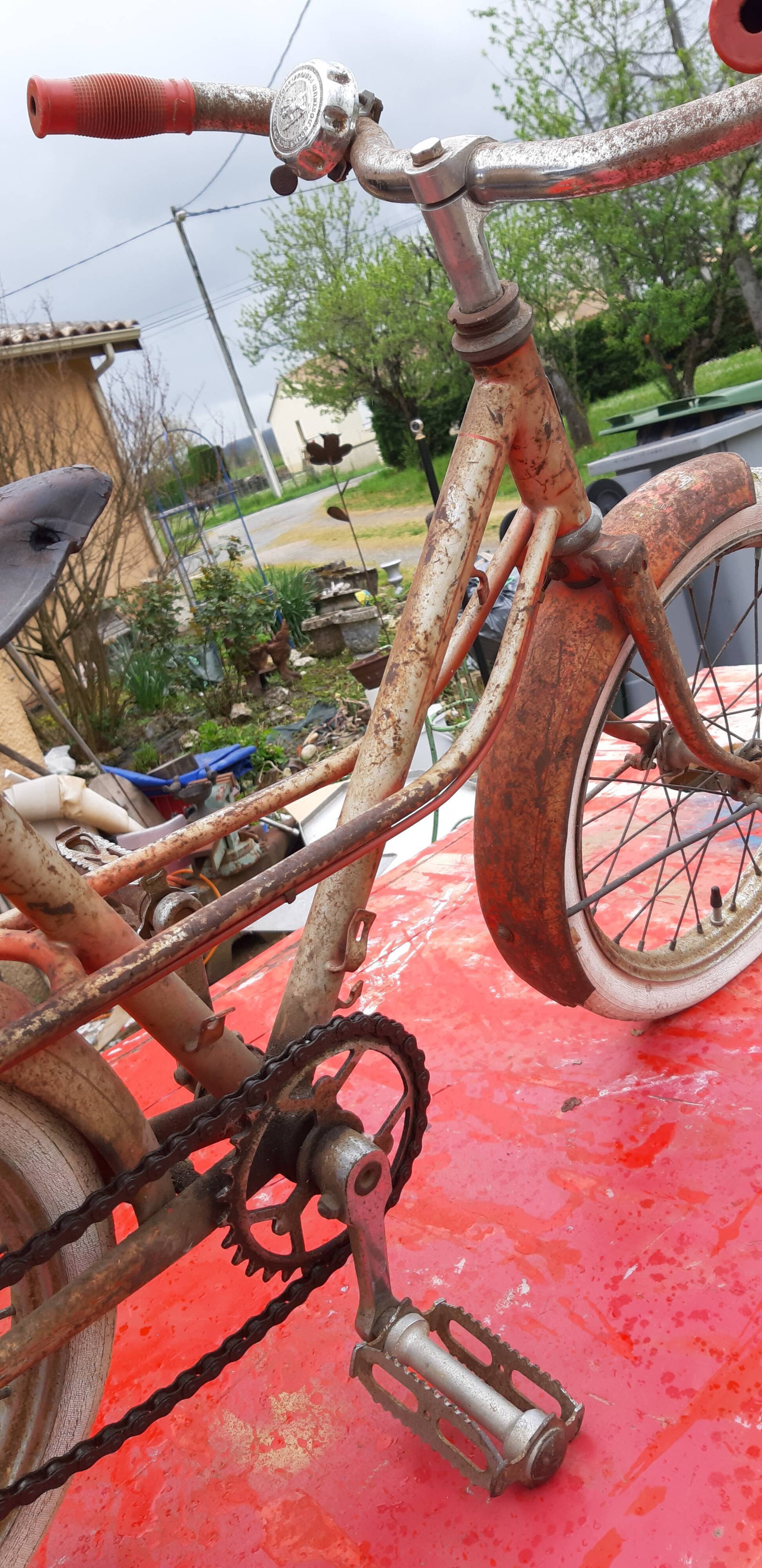 Children's bike of the 50s