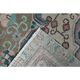 1970s Vintage Persian Handmade Wool Cotton Pink Area Rug 282x385