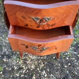 Pair of bedside rocaille style