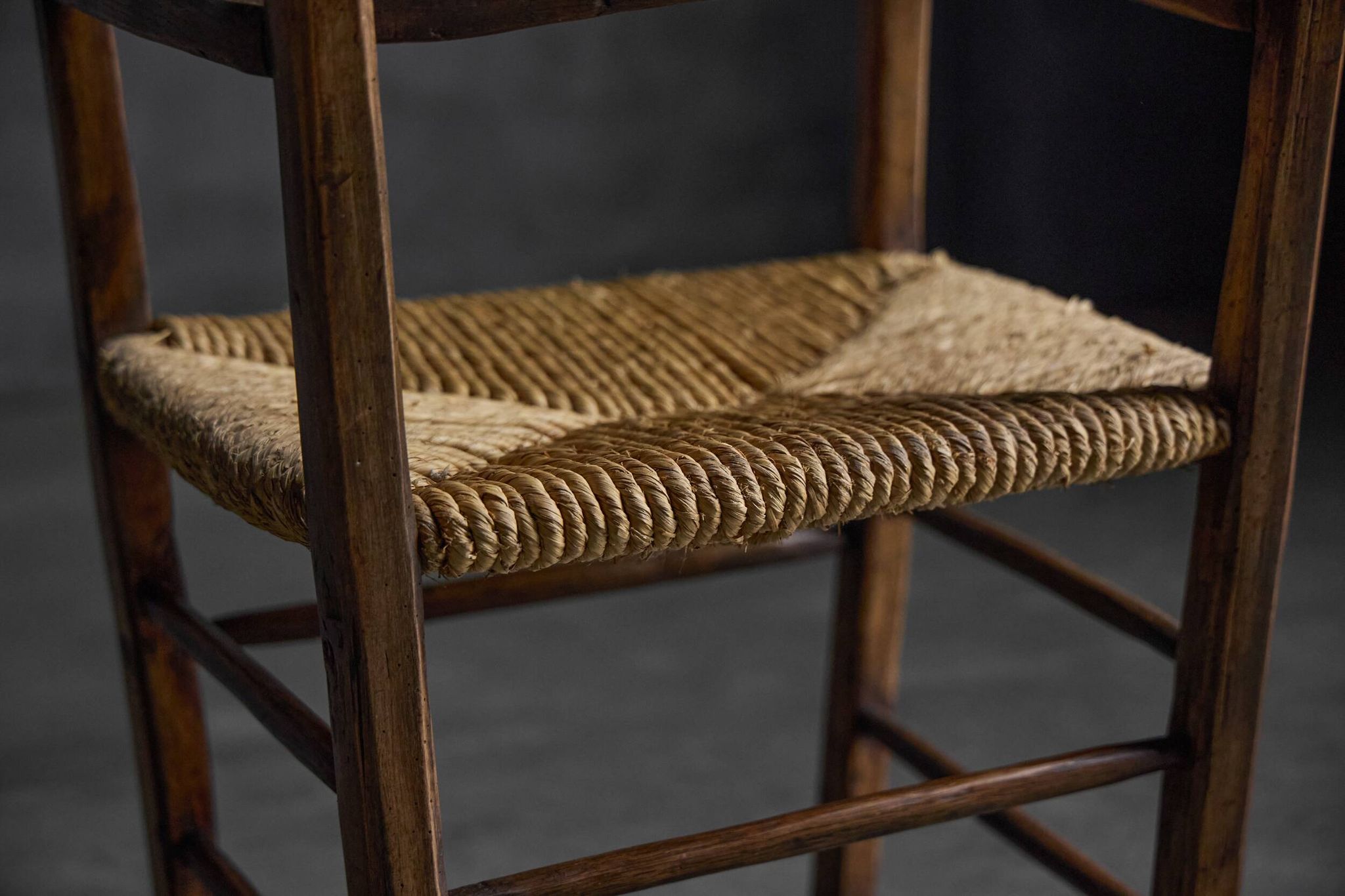 Vernacular Rural Armchair, France, Early 20th Century