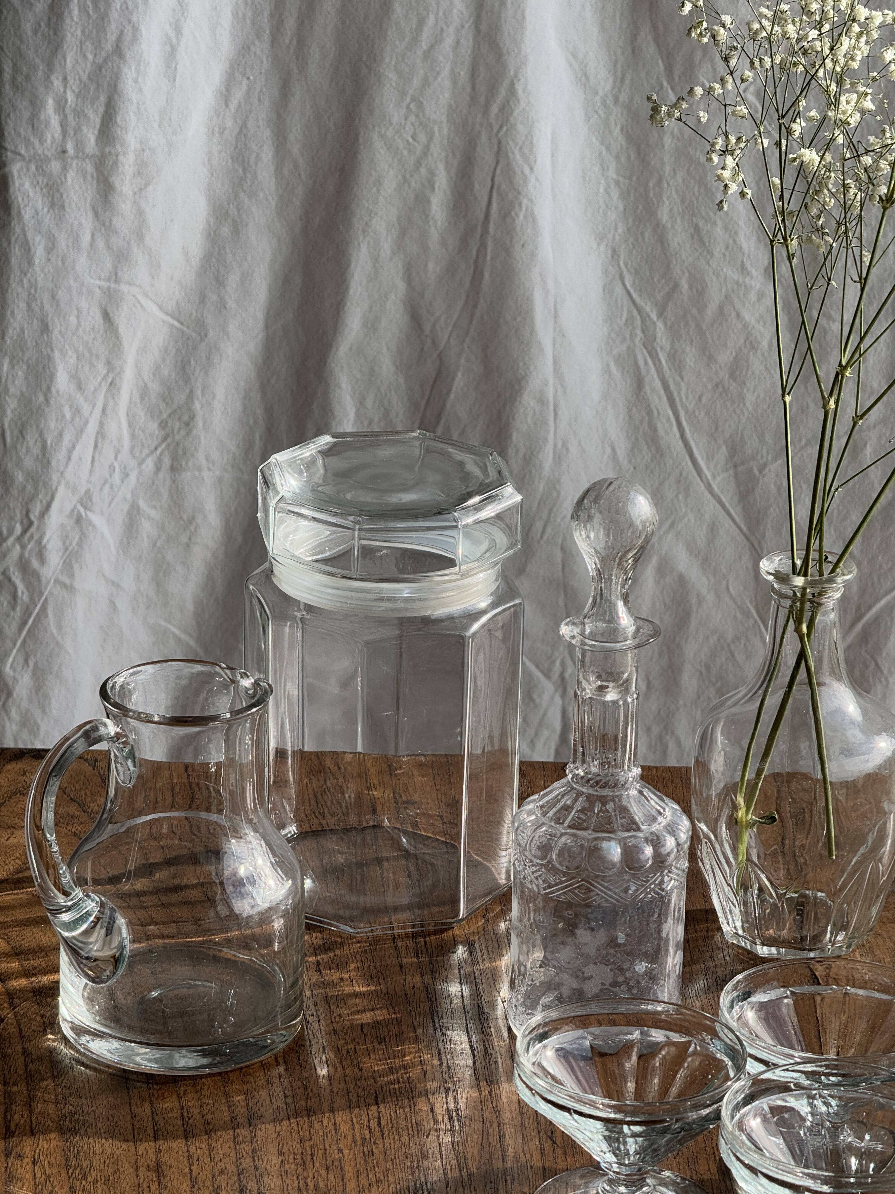 Mini glass pitcher H14