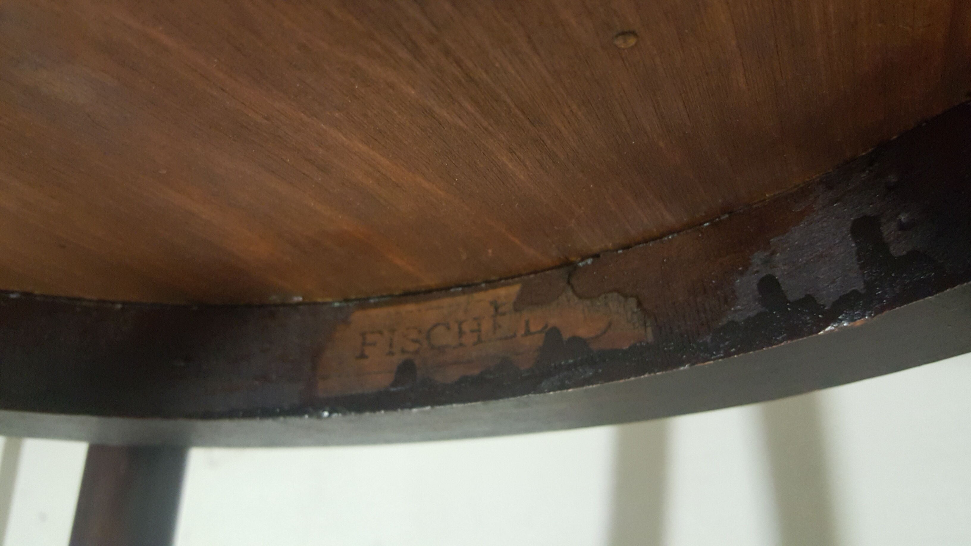 Set of 3 "fischel" bistro chairs