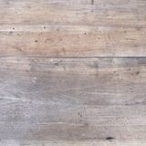 Antique solid cherry farmhouse table with 3 drawers and 1 pull out.