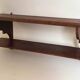 Art Deco wall shelf