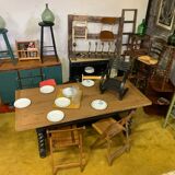 Tabouret haut noir