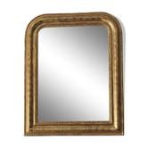 Mirror louis philipe gilded with gold leaf