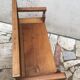 Banc/coffre ancien en bois massif