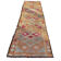 Vintage kurdish herki rug runner, 315 x 88 cm