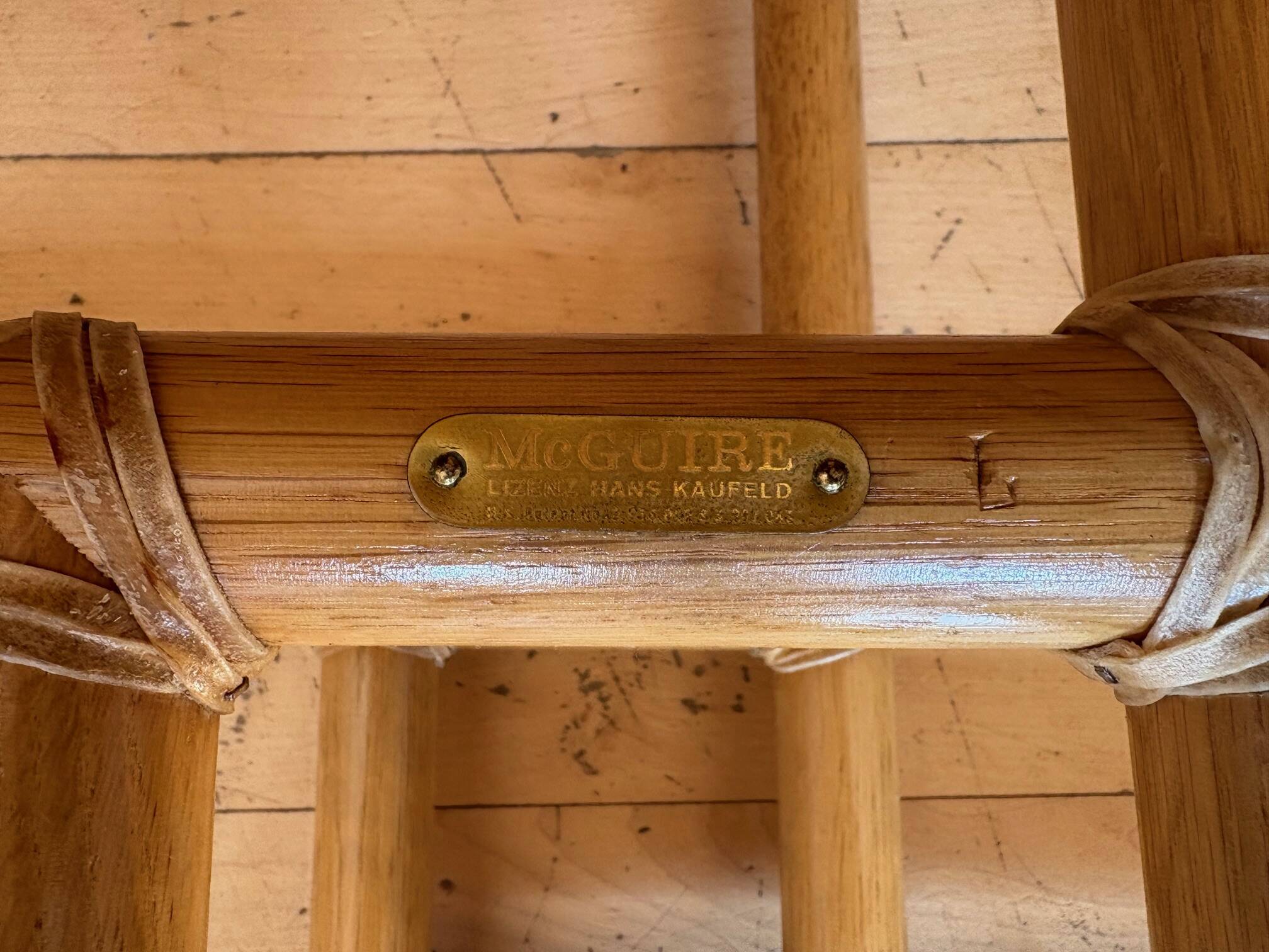 McGuire Coffee Table, United States, 1970s