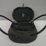 Old wicker basket