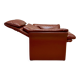Fauteuil design cuir ajustable et modulable.
