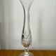 Cut crystal soliflore signed by Cristallerie Royale de Champagne.
