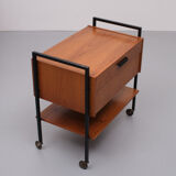 Teak sawing Trolly Dutch 1960s