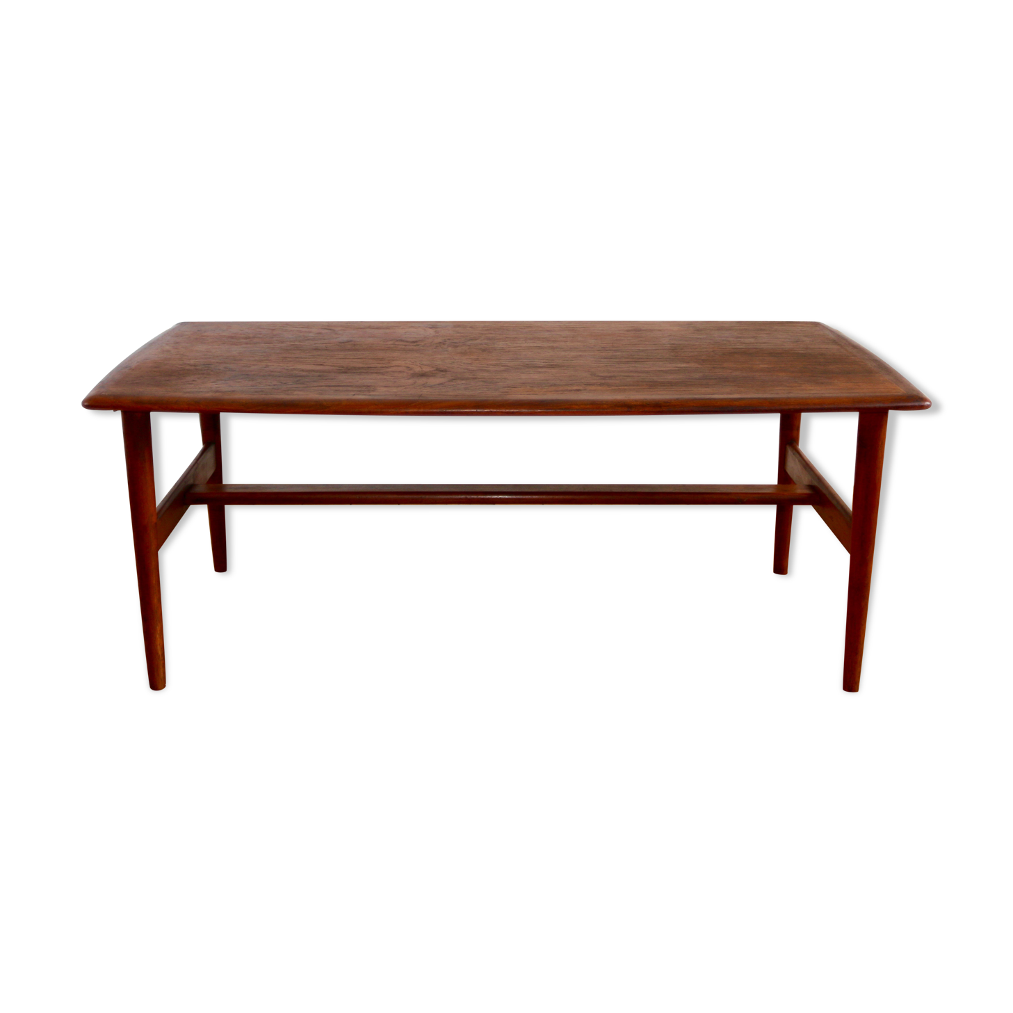 Scandinavian coffee table in teak