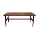 Table basse scandinave en teck